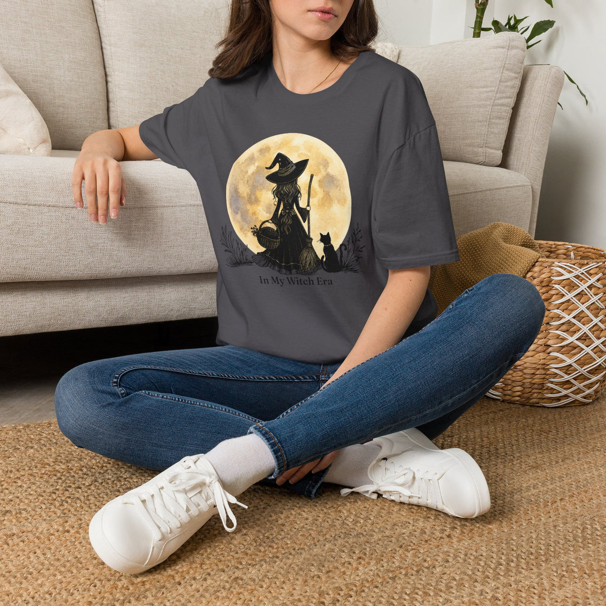In My Witch Era | Vintage Witch Softstyle Graphic Tee