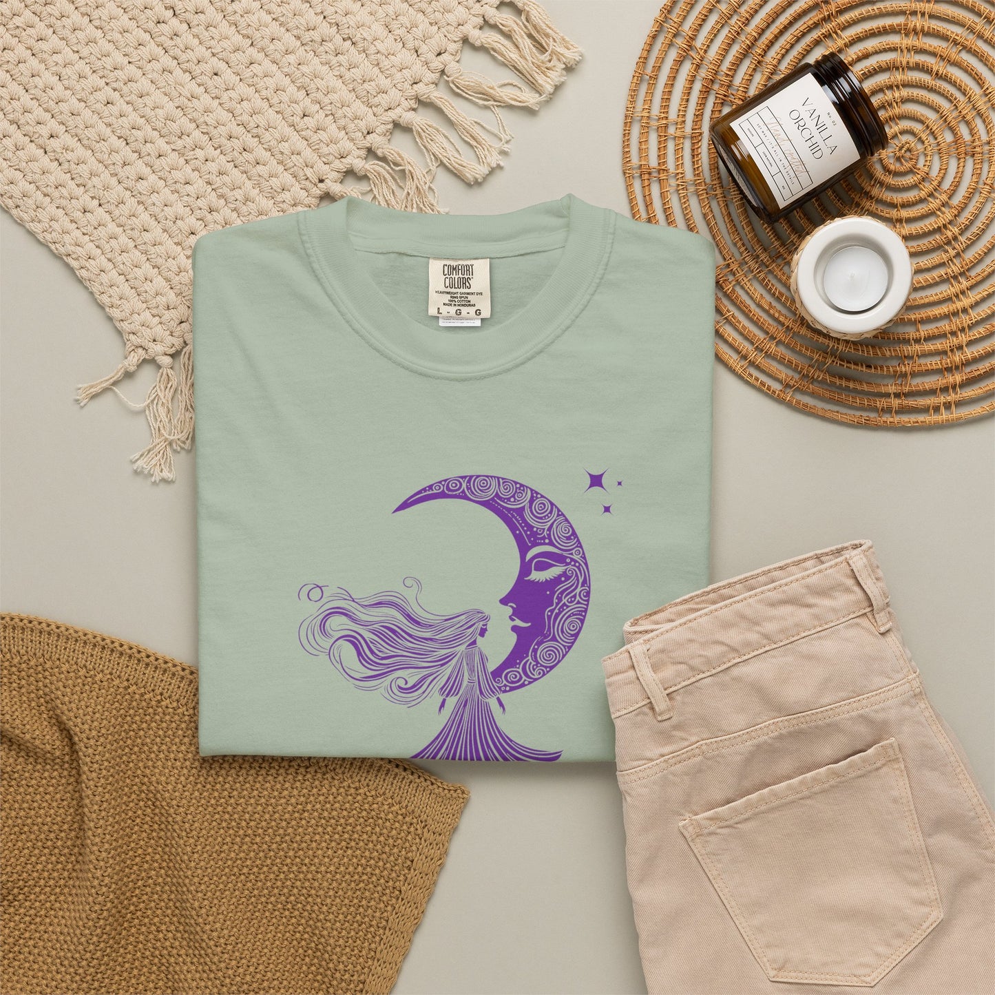 Comfort Colors She Walks With the Weight of Every Woman Silenced Tee