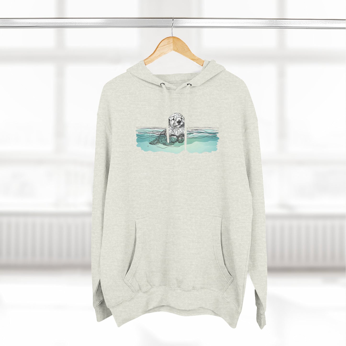Otter in the Water Hoodie