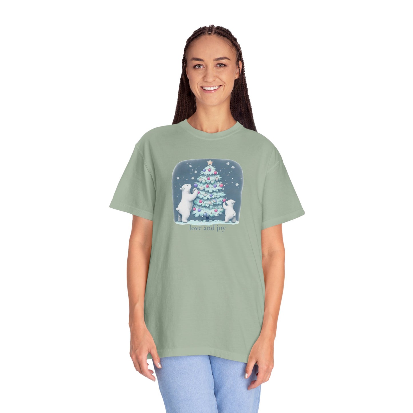 Love and Joy Polar Bear Tee