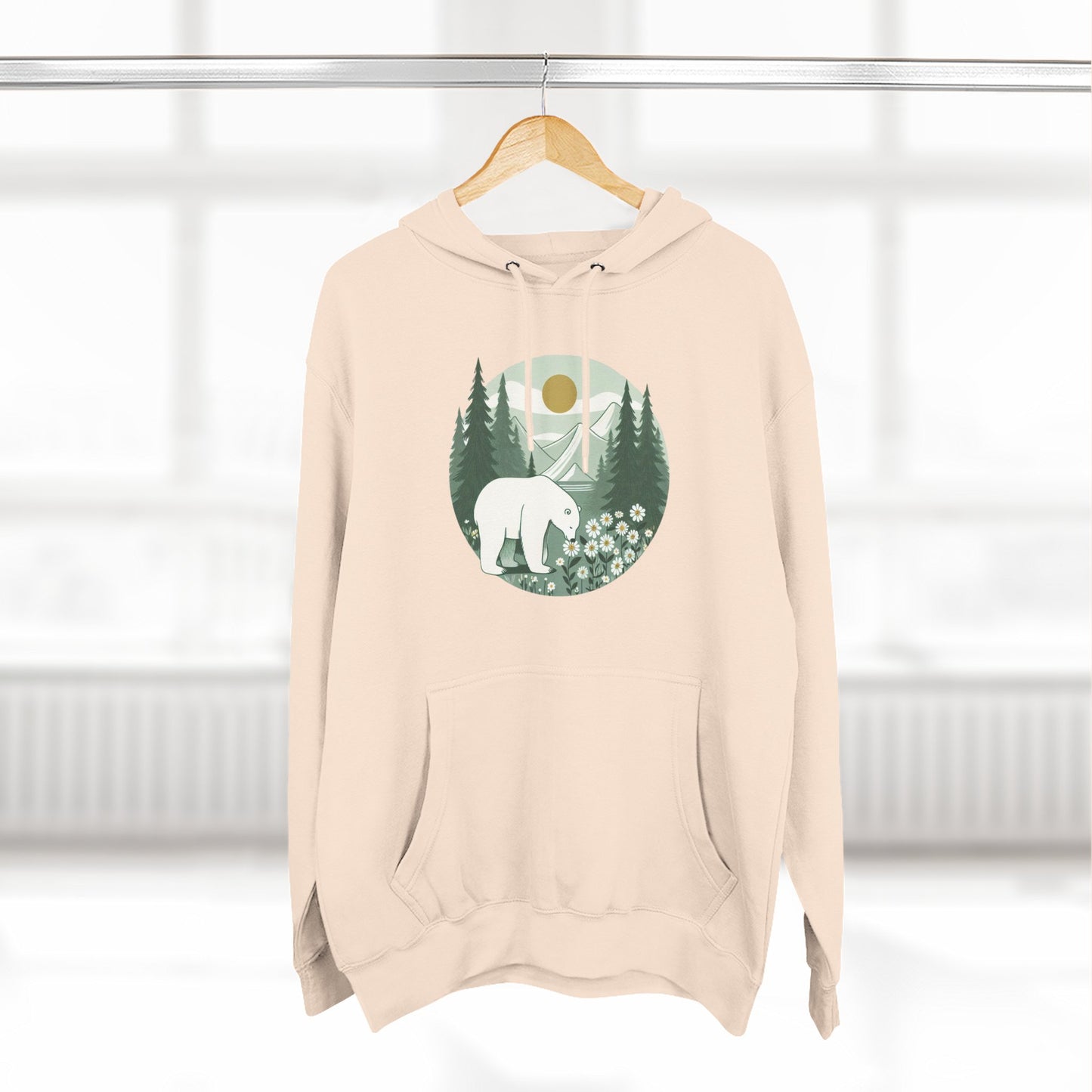 Polar Bear Mountain Meadow Hoodie