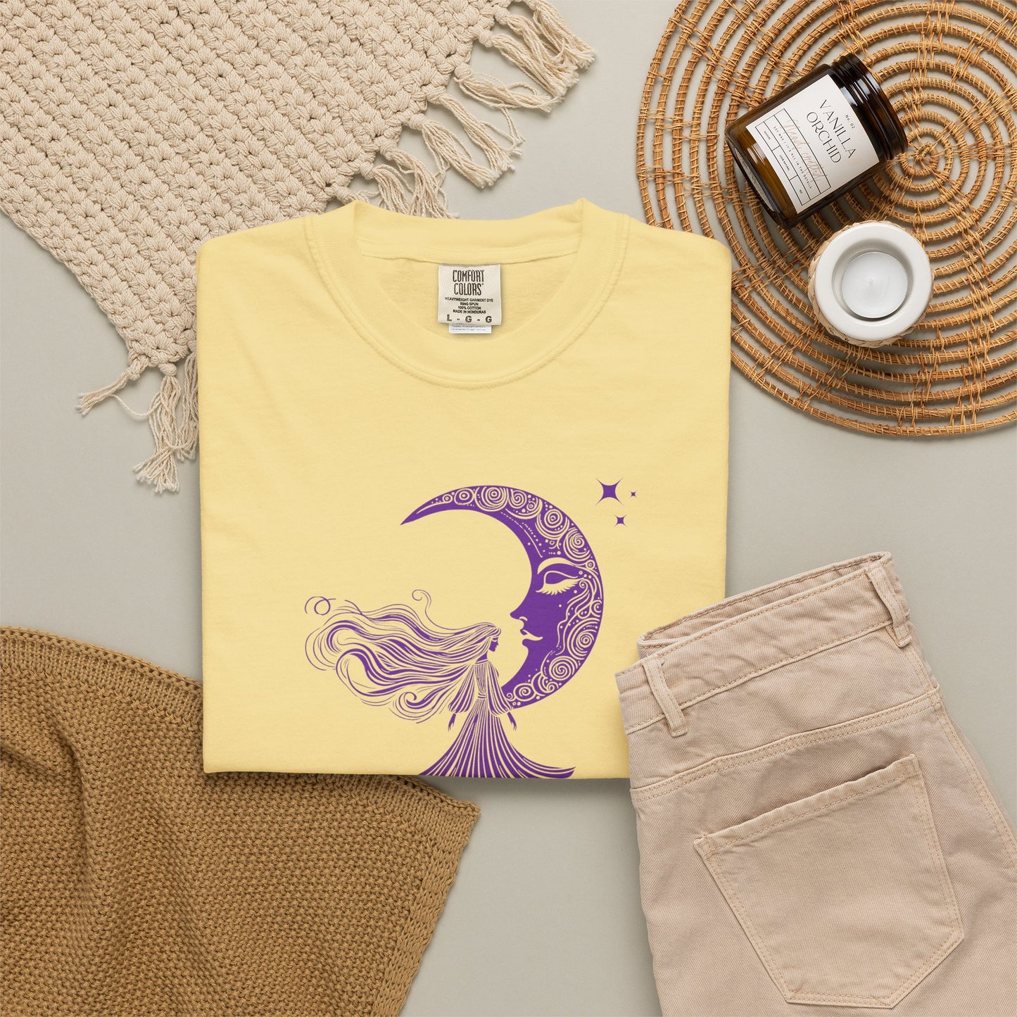 Comfort Colors She Walks With the Weight of Every Woman Silenced Tee