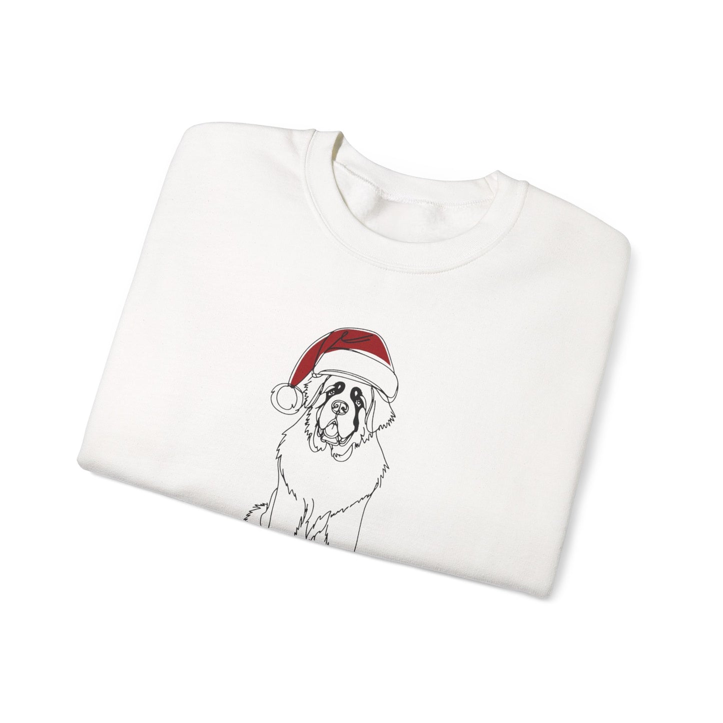 Saint Bernard Christmas Sweatshirt
