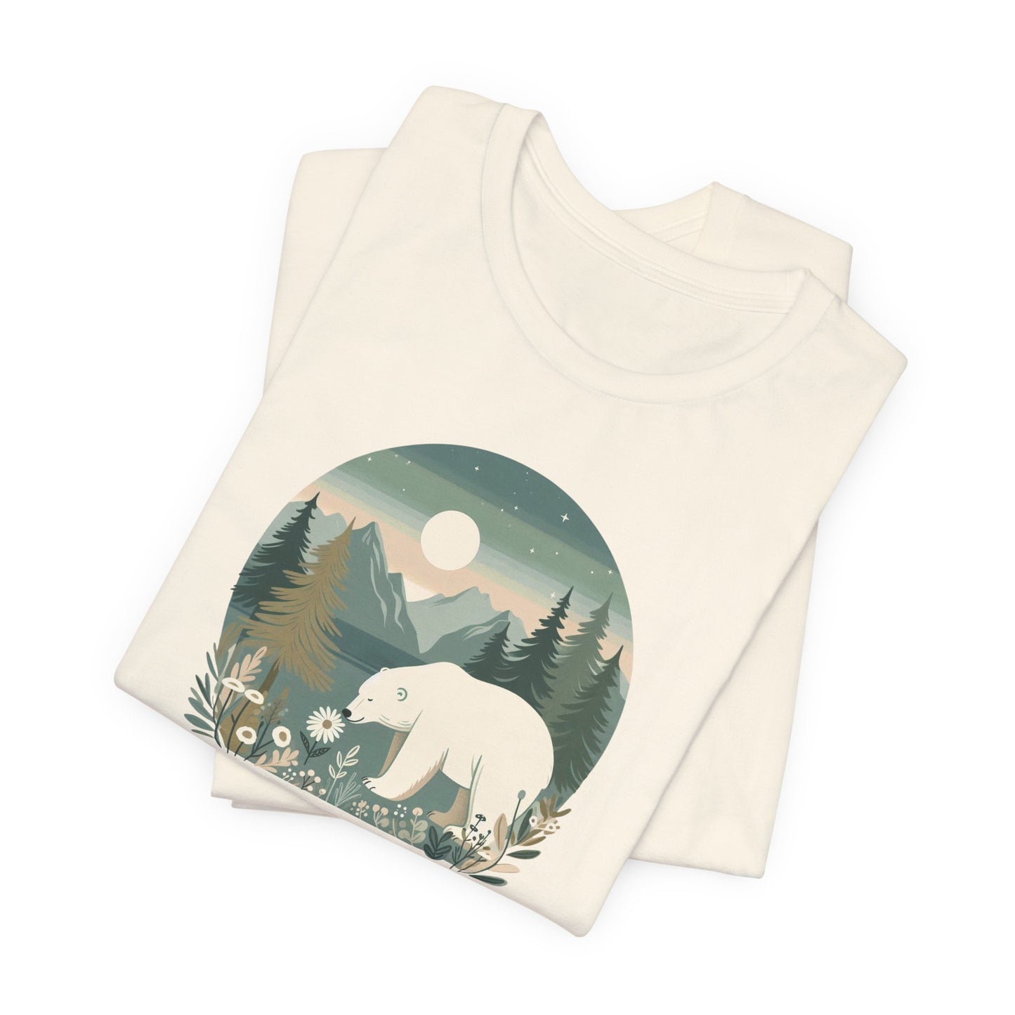 Moonlight Polar Bear Premium Tee | Polar Den Edition
