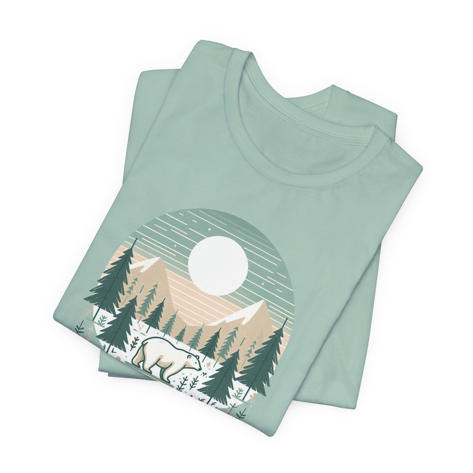 Polar Bear Forest Walk Tee - Stompy Paws