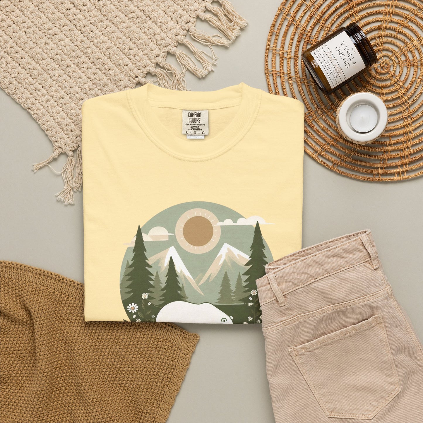 Mountain Meadow Polar Bear Tee