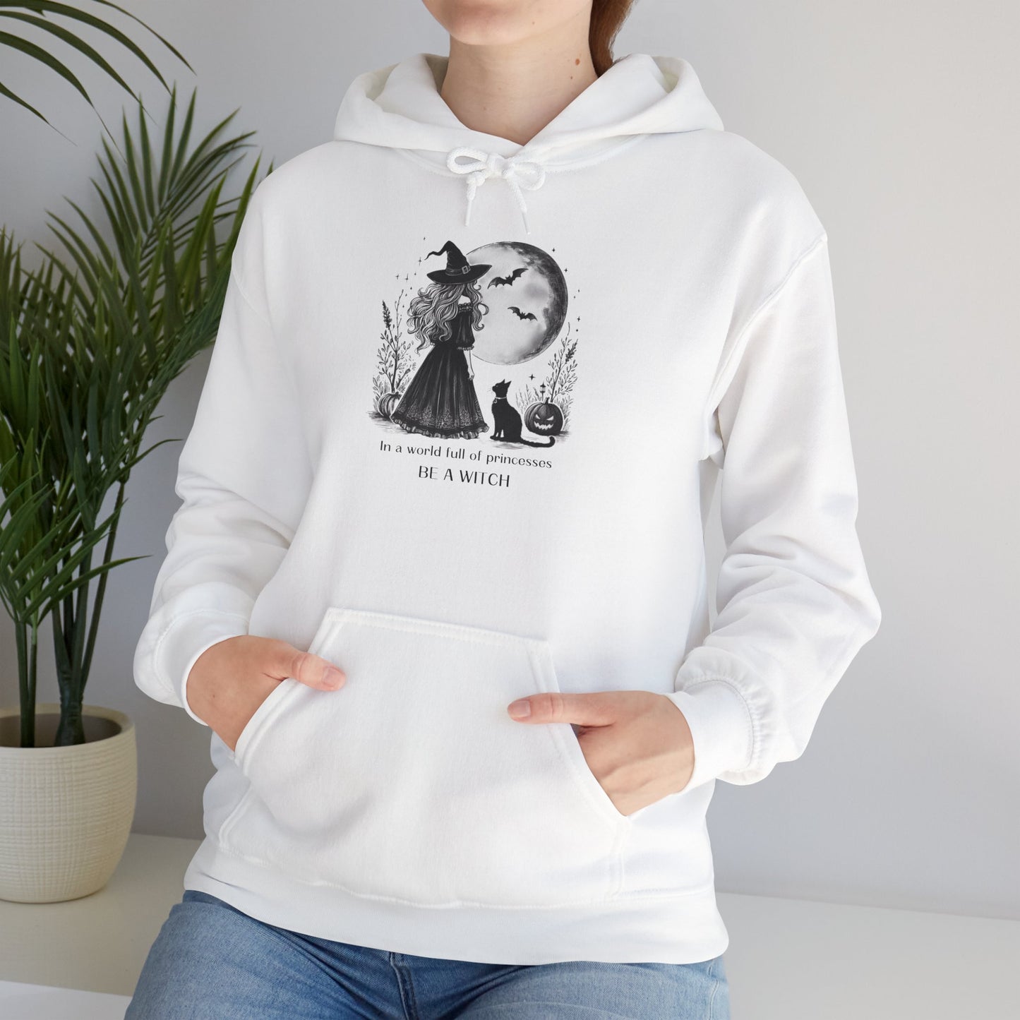 Be a Witch – Cozy Feminist Hoodie for Magical Souls - Stompy Paws