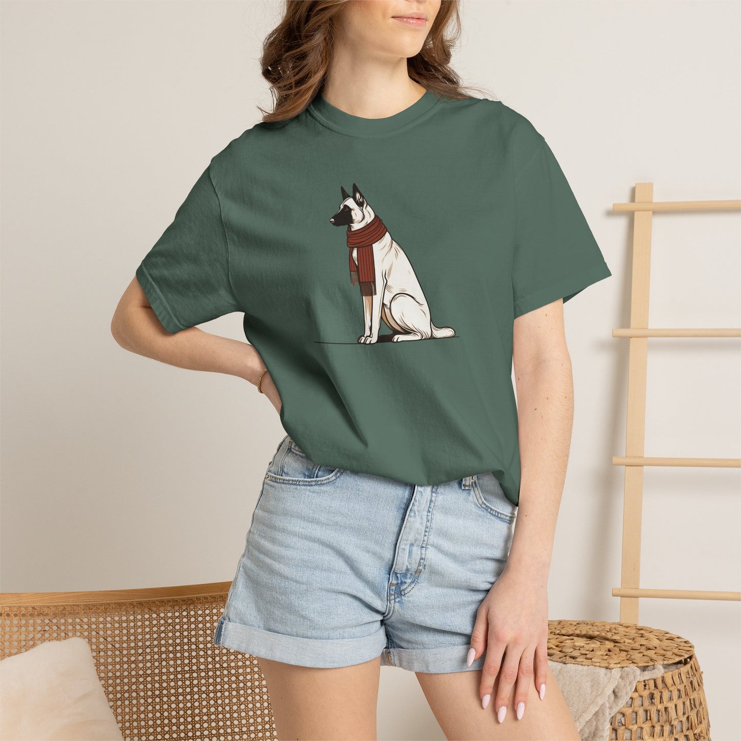 Belgian Malinois Scarf Tee
