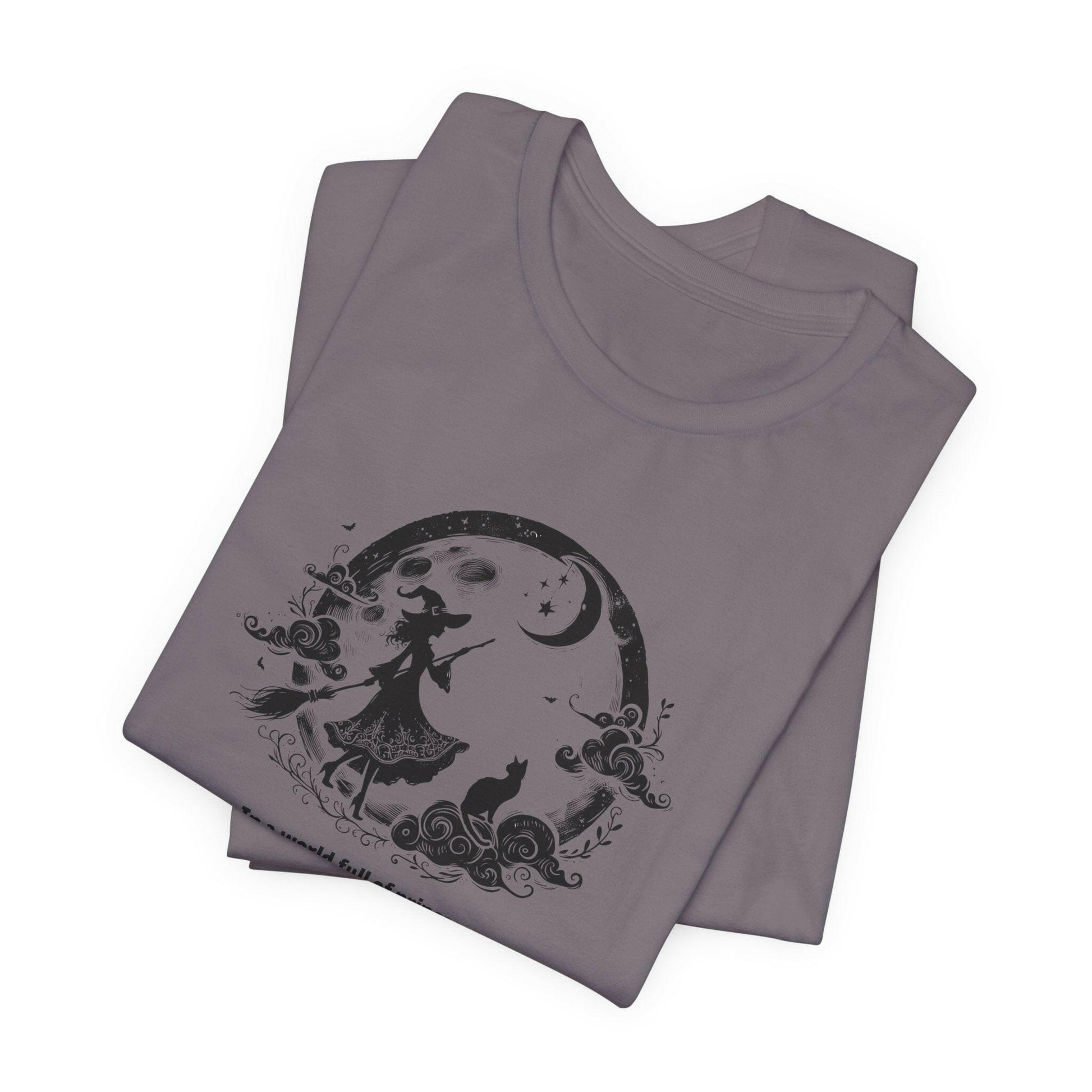 Halloween Witch Unisex Tee - Stompy Paws