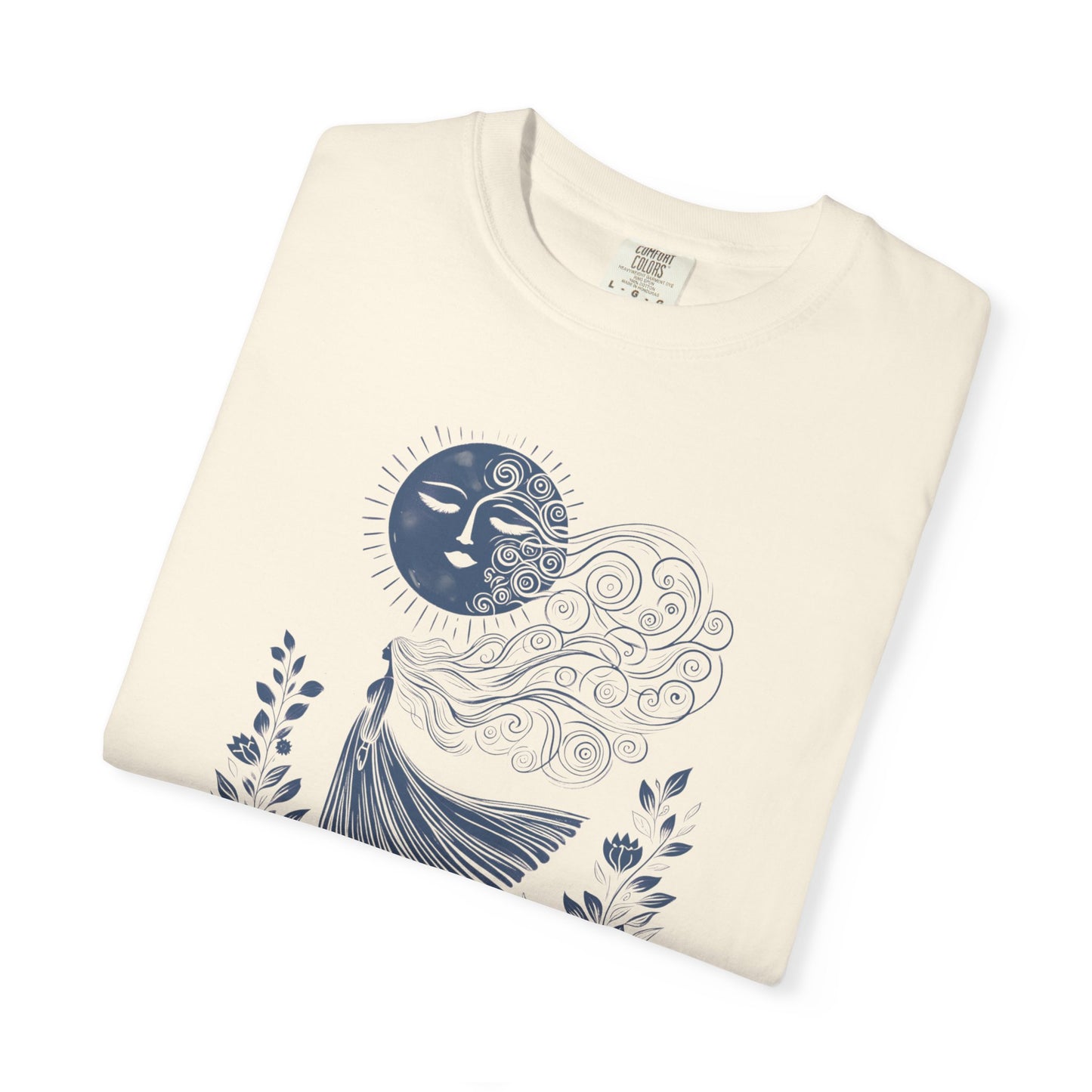 She Walks With the Weight of Every Woman Silenced Comfort Colors Tee