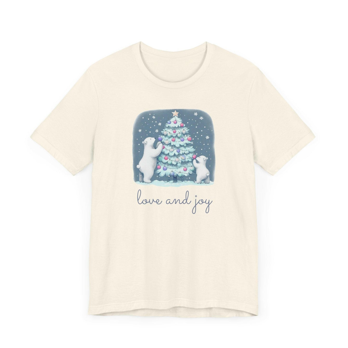 Polar Bear Family Christmas Tee