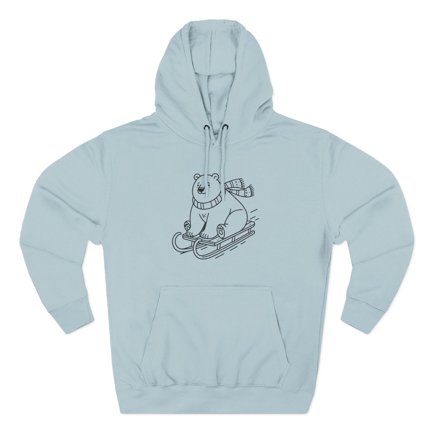 Polar Bear Sledding Hoodie