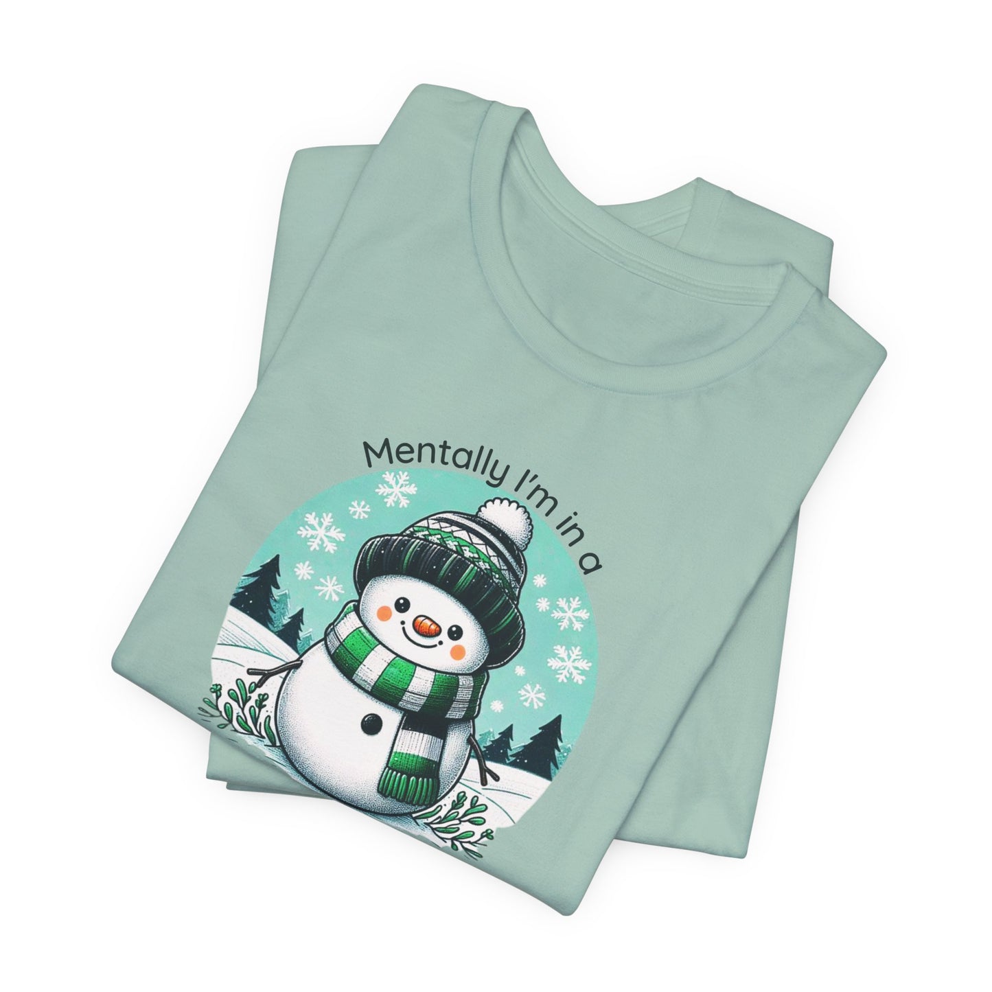 Snowglobe Snowman T-Shirt