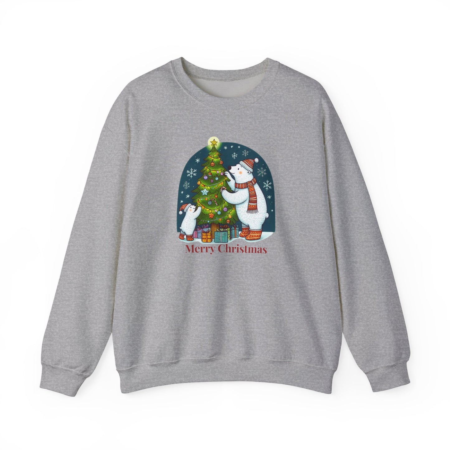Merry Christmas Polar Bear Sweatshirt