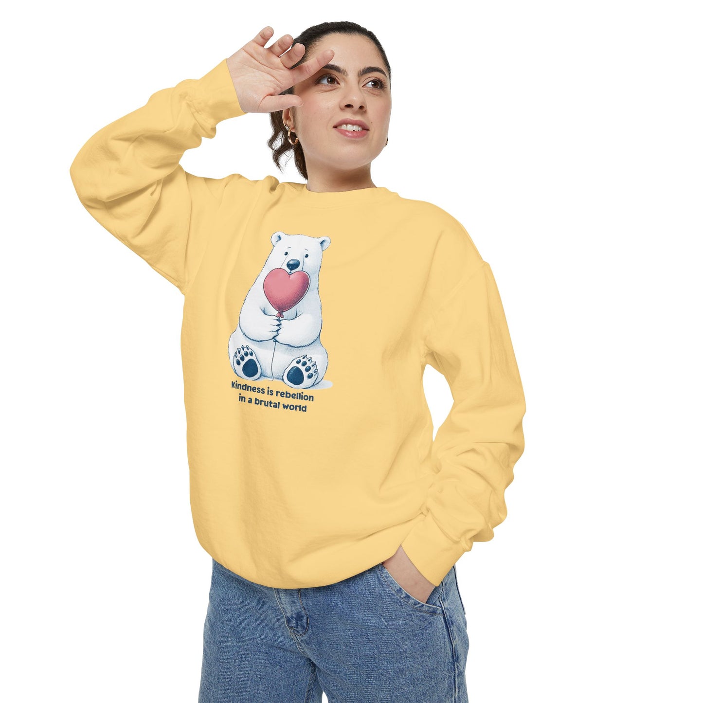 Kindness Rebellion Heritage Sweatshirt | Polar Den Edition