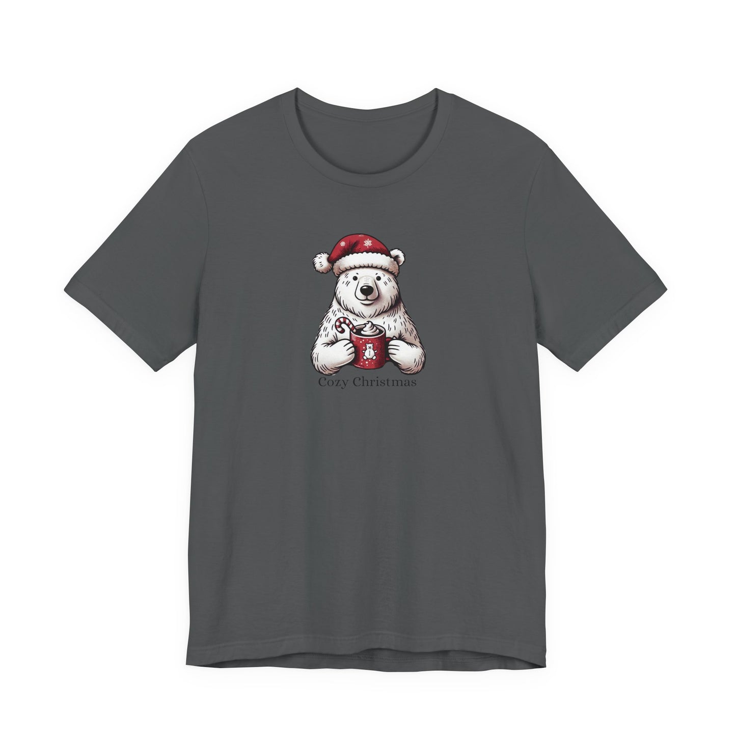 Cozy Christmas Bear Mug Tee