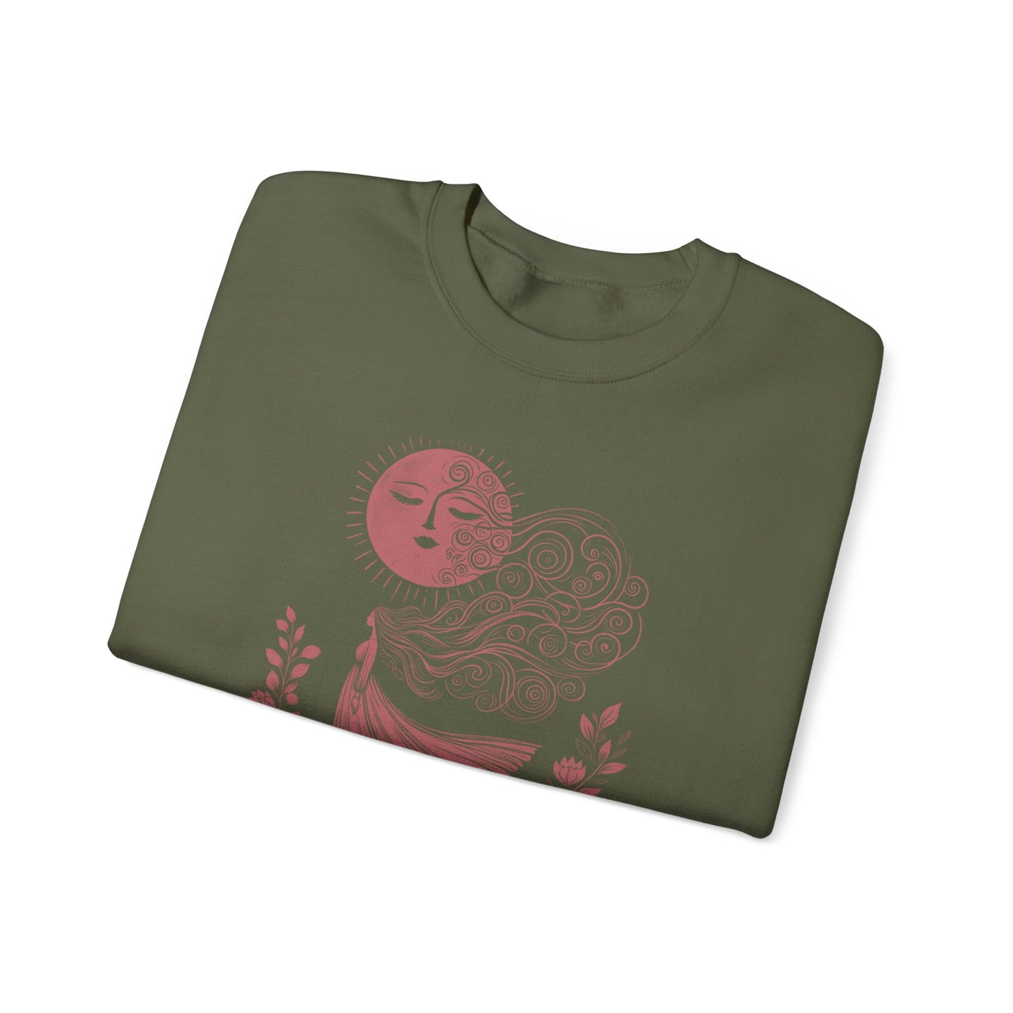 The Eternal Flame Celestial Art Sweatshirt | Mystic Den